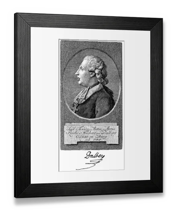 Framed Print : Historical print, 1790, portrait of Baron Karl Theodor Anton Maria von Dalberg Framed Print : Historical print, 1790, portrait of Baron Karl Theodor Anton Maria von Dalberg