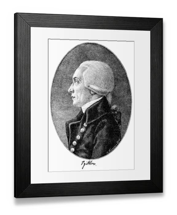 Framed Print : Historical print, portrait of Ludwig Timotheus Freiherr von Spittler Framed Print : Historical print, portrait of Ludwig Timotheus Freiherr von Spittler