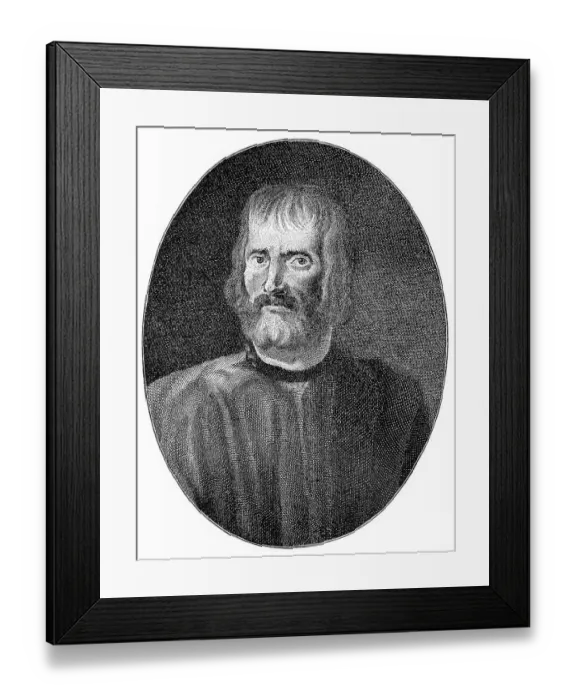 Framed Print : Historical print from the 19th Century Framed Print : Historical print from the 19th Century