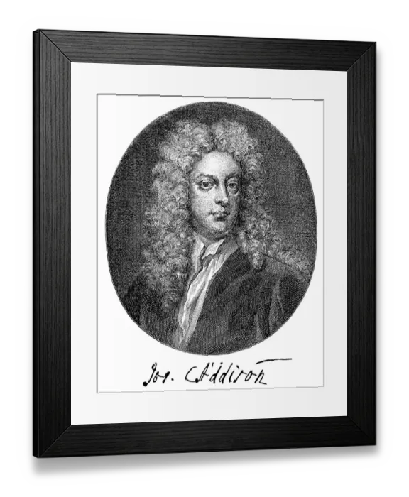 Framed Print : Historical engraving from 19th Century