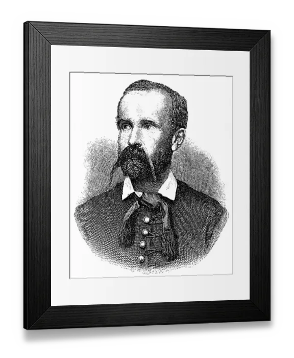 Framed Print : Historical engraving from the 19th Century Framed Print : Historical engraving from the 19th Century