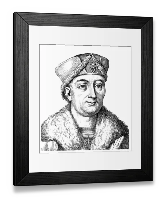 Framed Print : Historical drawing from the 19th Century Framed Print : Historical drawing from the 19th Century