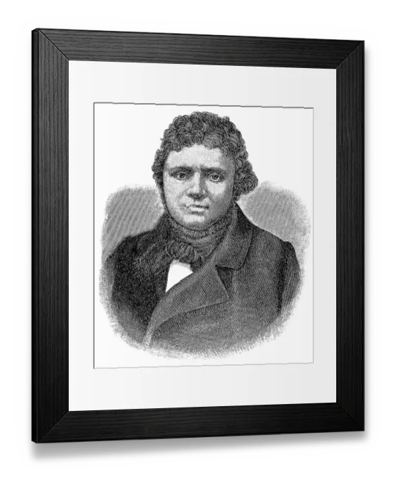Framed Print : Historical engraving from the 19th Century Framed Print : Historical engraving from the 19th Century