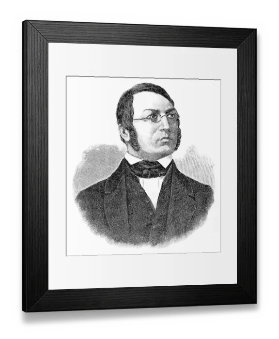 Framed Print : Historical engraving from the 19th Century Framed Print : Historical engraving from the 19th Century