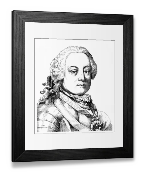 Framed Print : Historical drawing from the 19th century Framed Print : Historical drawing from the 19th century