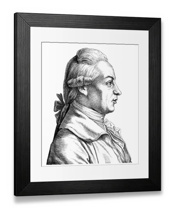 Framed Print : Historical drawing from the 19th century Framed Print : Historical drawing from the 19th century