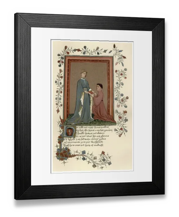 Framed Print : Historical illustration from the 19th century