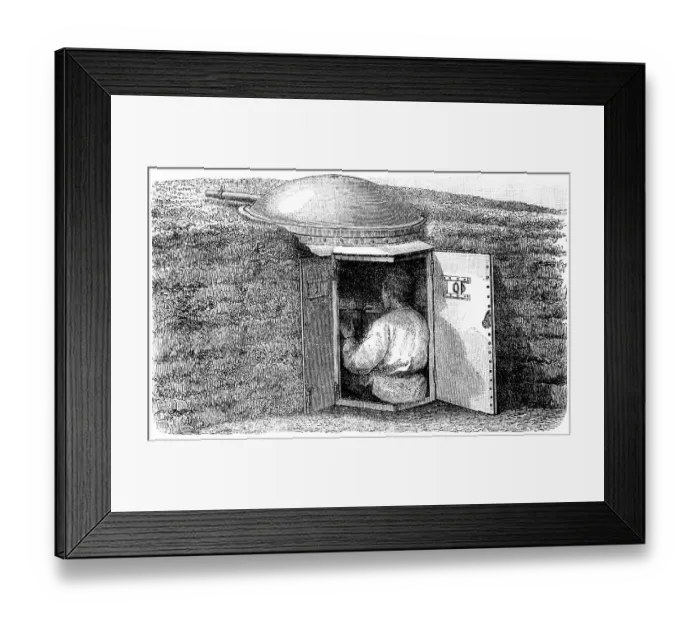 Framed Print : Historical illustration from the 19th Century