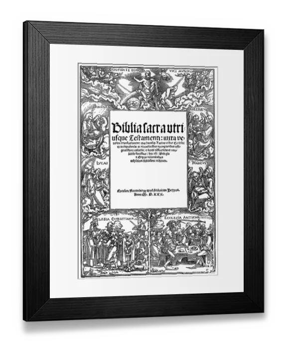 Framed Print : Historical illustration from the 19th Century