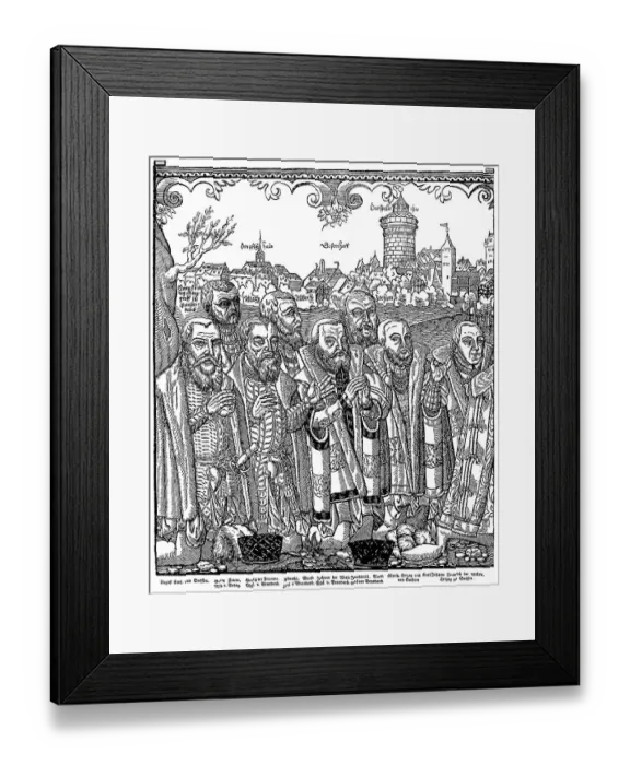 Framed Print : Historical illustration from the 19th Century