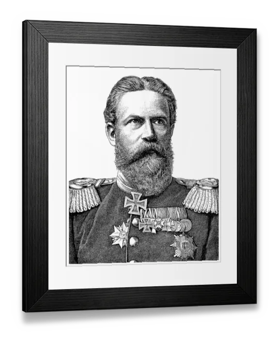 Framed Print : Historical illustration from the 19th century Framed Print : Historical illustration from the 19th century