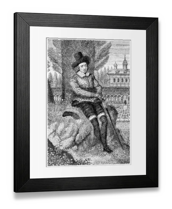 Framed Print : Historical illustration from the 19th Century Framed Print : Historical illustration from the 19th Century