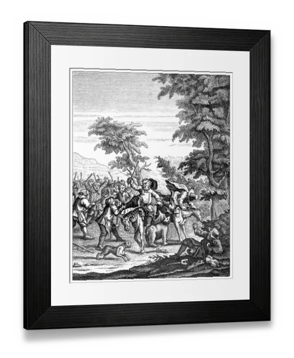 Framed Print : Historical illustration from the 19th Century