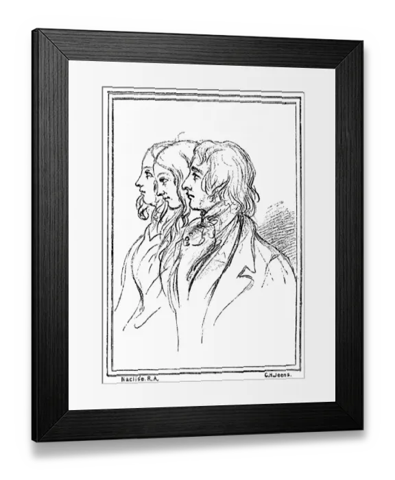 Framed Print : Historical illustration from the 19th Century Framed Print : Historical illustration from the 19th Century