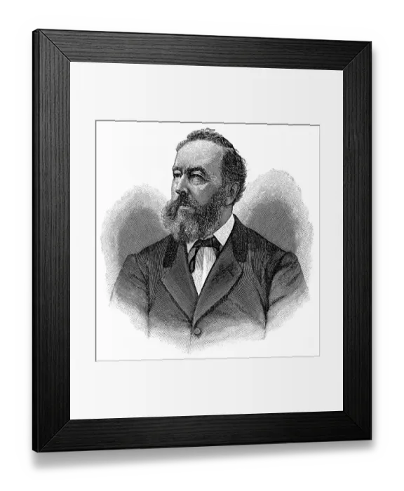 Framed Print : Historical illustration from the 19th Century Framed Print : Historical illustration from the 19th Century