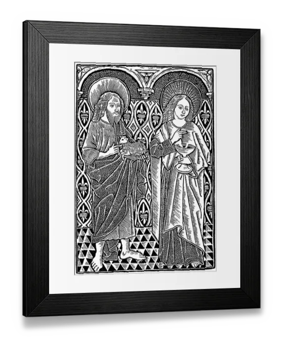 Framed Print : Historical illustration from the 19th Century