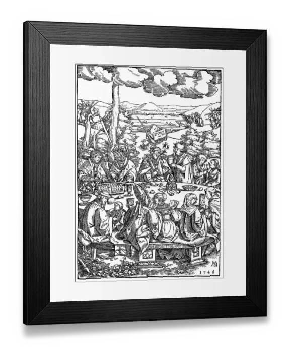 Framed Print : Historical illustration from the 19th Century Framed Print : Historical illustration from the 19th Century