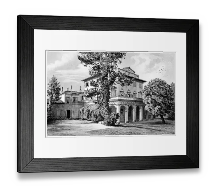Framed Print : Historical illustration from the 19th century Framed Print : Historical illustration from the 19th century