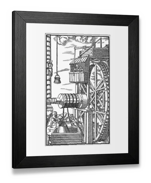 Framed Print : Historical illustration from the 19th Century Framed Print : Historical illustration from the 19th Century