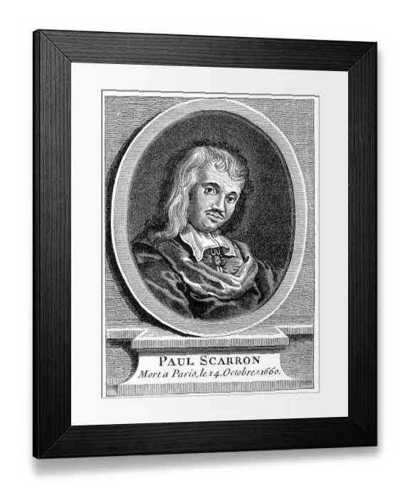 Framed Print : Historical print from the 19th century
