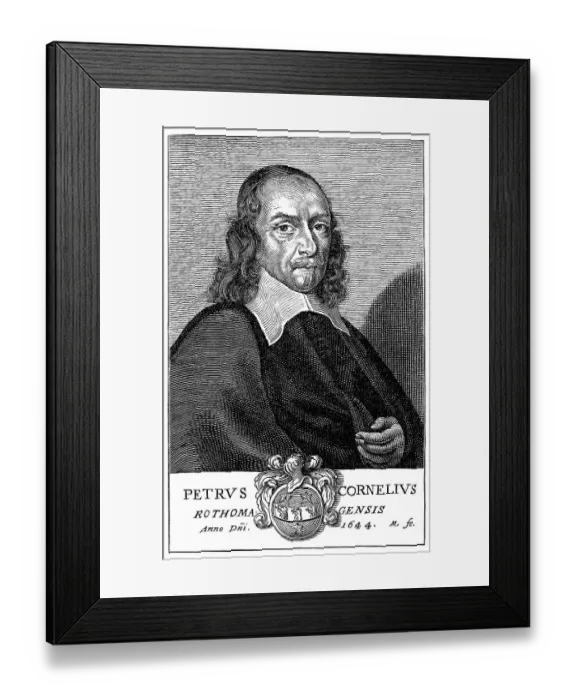 Framed Print : Historical print from the 19th century