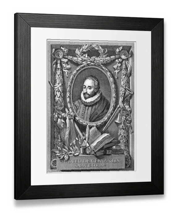 Framed Print : Historical print from the 19th century Framed Print : Historical print from the 19th century