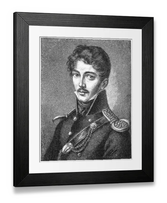Framed Print : Historical illustration from the 19th century