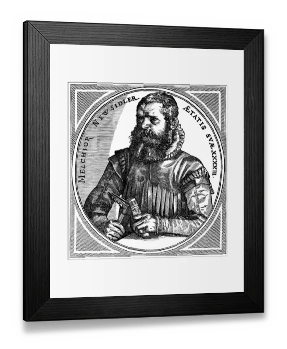 Framed Print : Historic drawing from the 19th century Framed Print : Historic drawing from the 19th century