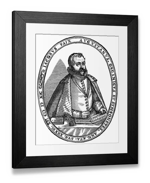 Framed Print : Historic drawing from the 19th century