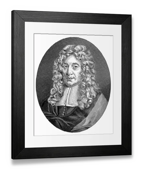 Framed Print : Historic drawing from the 19th century