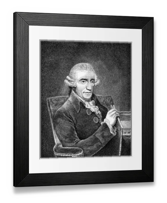 Framed Print : Historic drawing from the 19th century