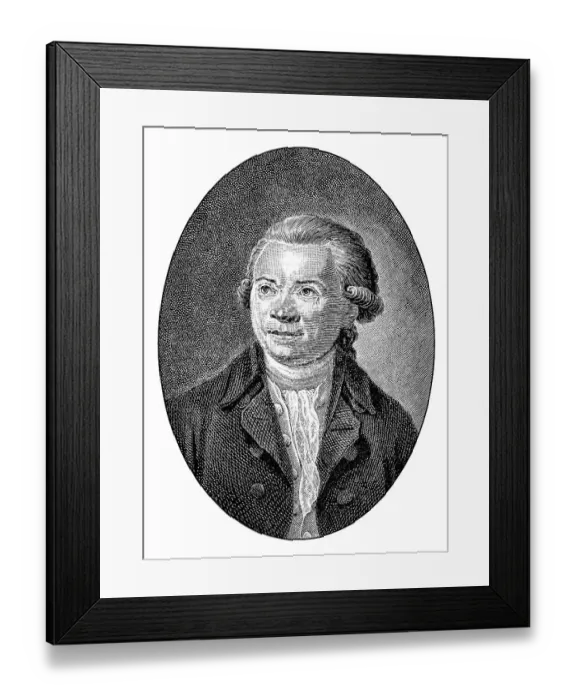 Framed Print : Historic drawing from the 19th century Framed Print : Historic drawing from the 19th century