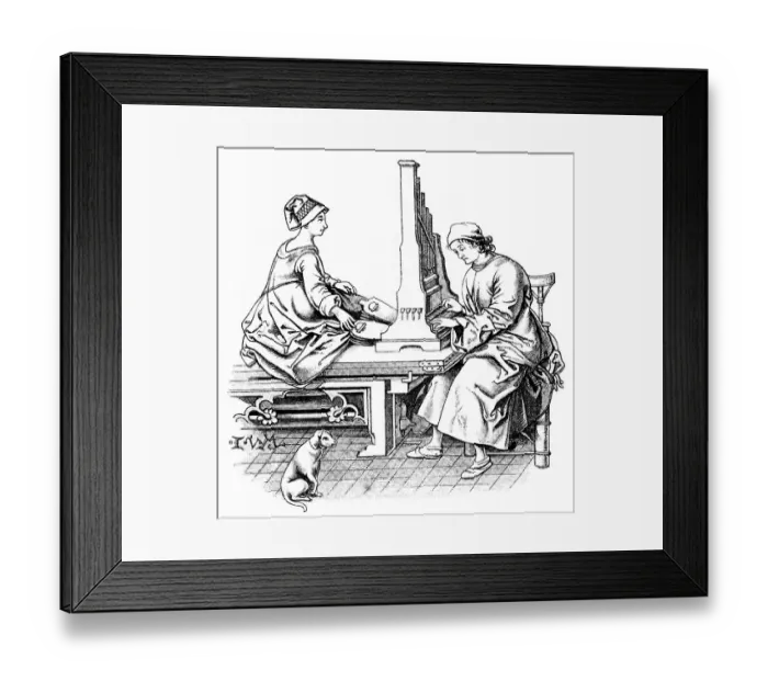 Framed Print : Historical drawing from the 19th Century Framed Print : Historical drawing from the 19th Century