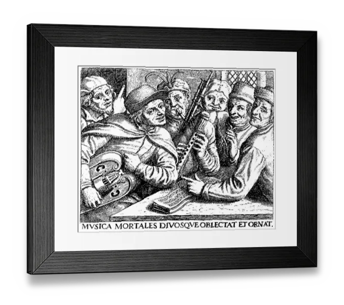Framed Print : Historical drawing from the 19th century Framed Print : Historical drawing from the 19th century