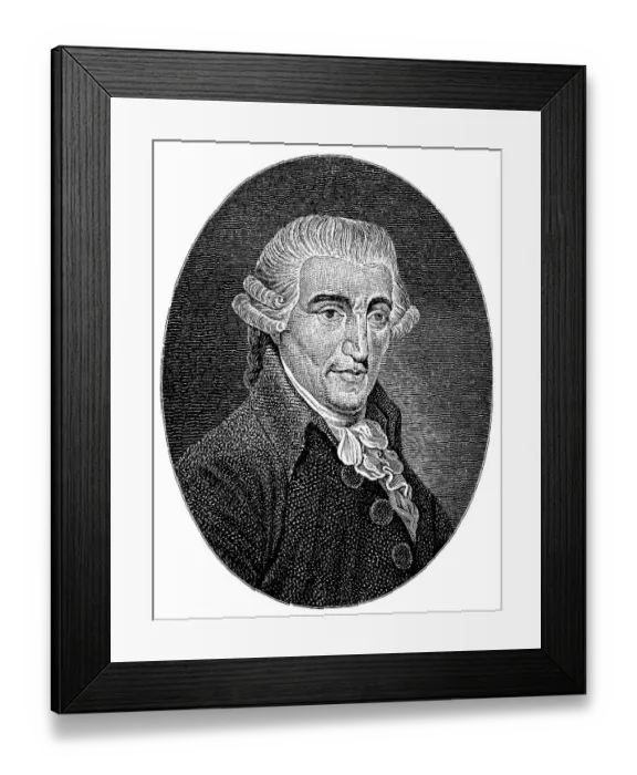 Framed Print : Historical drawing from the 19th Century