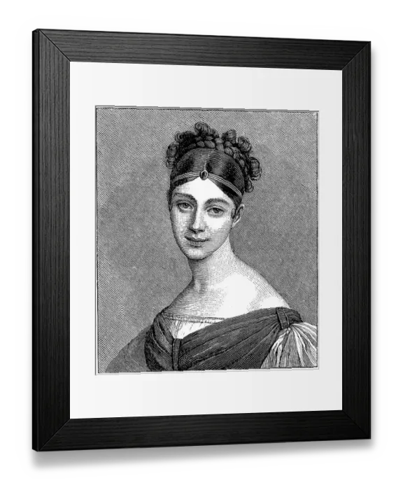 Framed Print : Maria de la Felicidad Malibran nee Garcia or La Malibran Framed Print : Maria de la Felicidad Malibran nee Garcia or La Malibran