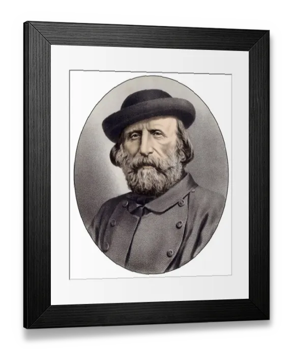 Framed Print : Historic chromolithography from the 19th century Framed Print : Historic chromolithography from the 19th century
