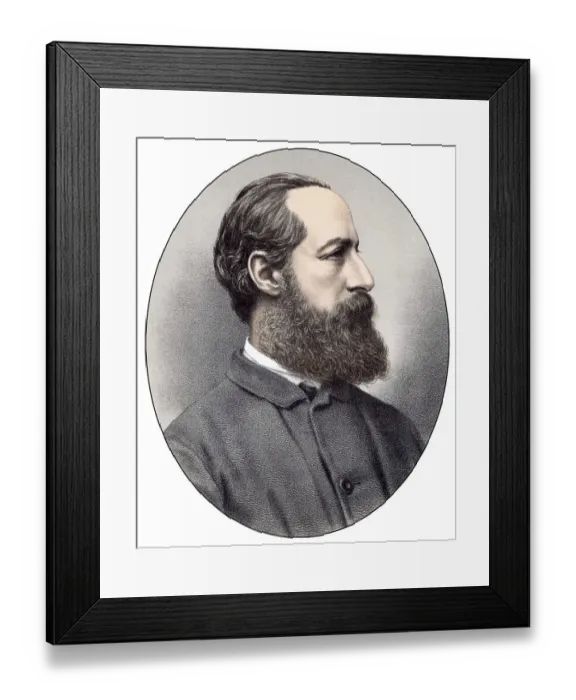 Framed Print : Historic chromolithography from the 19th century Framed Print : Historic chromolithography from the 19th century
