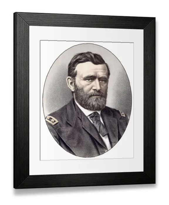 Framed Print : Historic chromolithography from the 19th century Framed Print : Historic chromolithography from the 19th century