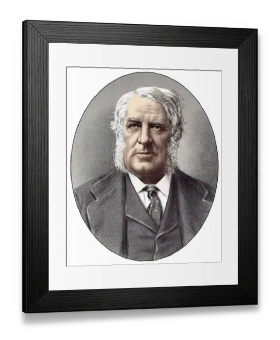 Framed Print : Historic chromolithography from the 19th century Framed Print : Historic chromolithography from the 19th century