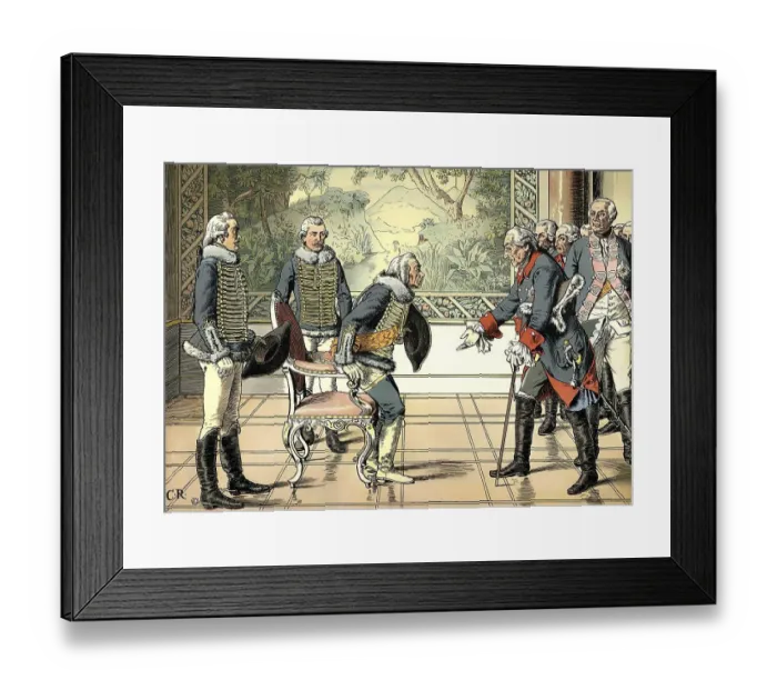 Framed Print : Hans Joachim von Ziethen or Ziethen