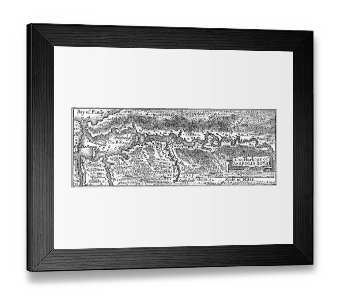 Framed Print : Historical drawing, US-American history