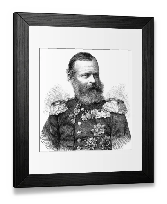 Framed Print : Historic drawing, portrait of Luitpold Karl Joseph Wilhelm of Bavaria Framed Print : Historic drawing, portrait of Luitpold Karl Joseph Wilhelm of Bavaria