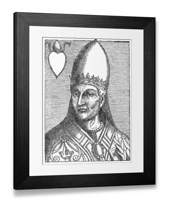 Framed Print : Pope Theodore II or Theodorus II Framed Print : Pope Theodore II or Theodorus II