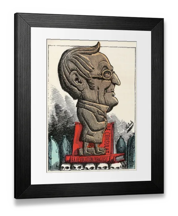 Framed Print : Marie Joseph Louis Adolphe Thiers