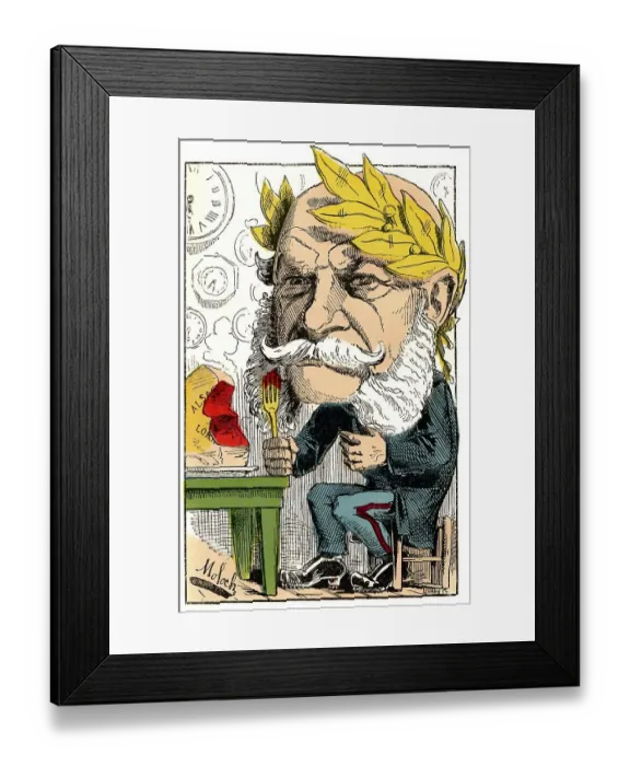 Framed Print : Wilhelm I or William I, from the House of Hohenzollern