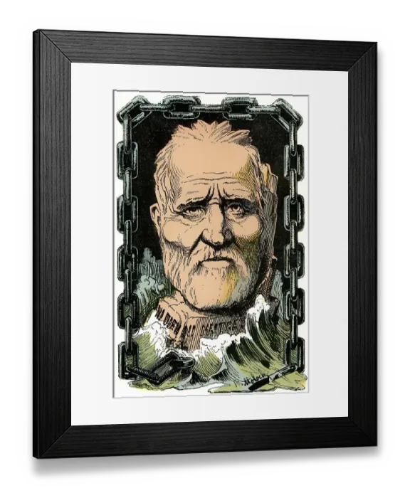 Framed Print : Louis Auguste Blanqui, a French socialist and political activist Framed Print : Louis Auguste Blanqui, a French socialist and political activist