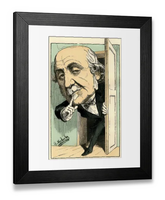 Framed Print : Jacques-Victor-Albert, 4th duc de Broglie Framed Print : Jacques-Victor-Albert, 4th duc de Broglie