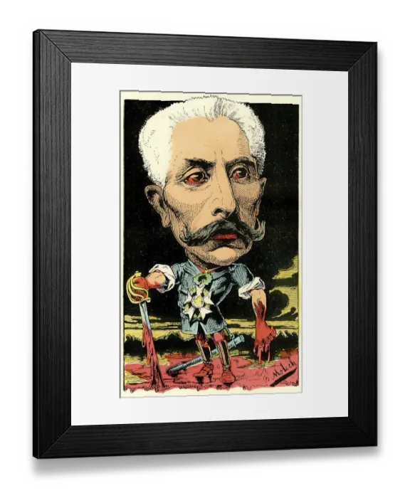 Framed Print : Gaston Alexandre Auguste, Marquis de Galliffet Framed Print : Gaston Alexandre Auguste, Marquis de Galliffet