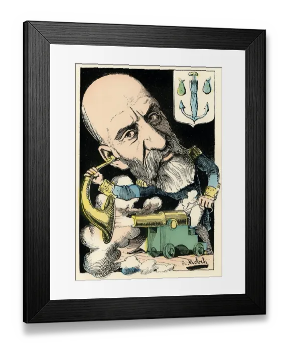 Framed Print : Francois-Ferdinand-Philippe-Louis-Marie d'Orleans